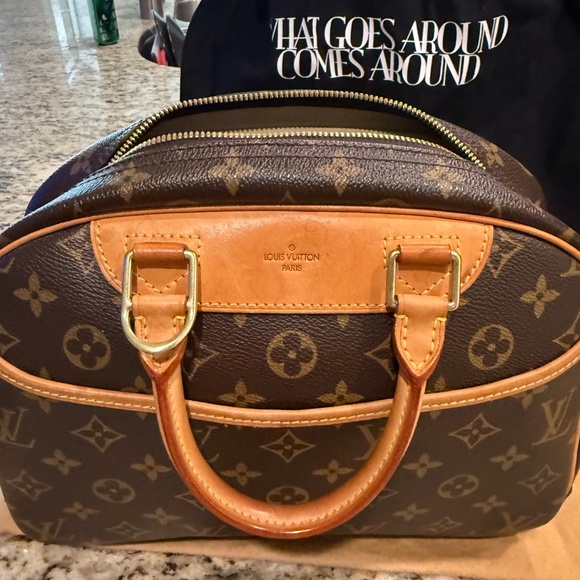Authentic Louis Vuitton Monogram Handbag Purse & Wallet Set,Tags, Made in France - Picture 3 of 17
